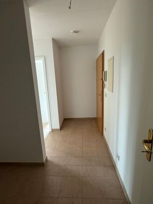 Korridor mit Abstellfläche