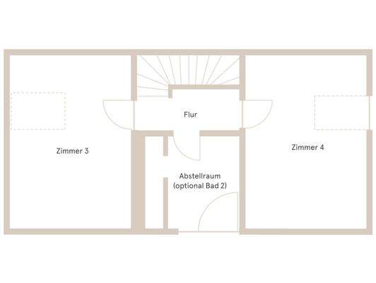 Dachgeschoss_Grundriss_160 m² Ruhepol_rechte Hälft