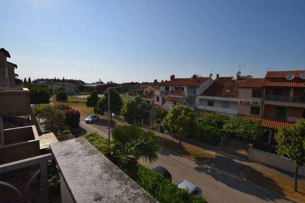 Balkonblick Straßenseite