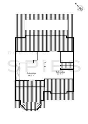 Aufteilung Dachboden