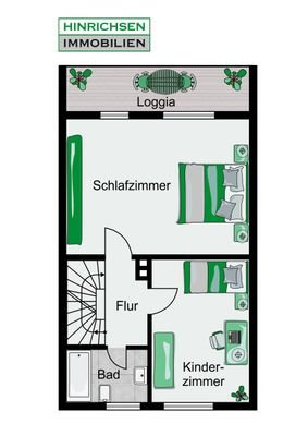 Grundriss Obergeschoss