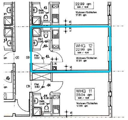 Grundriss Rottendorfer Str.