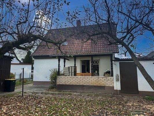 Terrasse vor dem Wohnzimmer