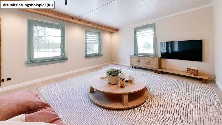 Wohnzimmer OG Renovierungsbeispiel