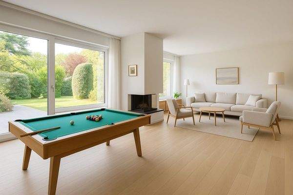 Wohnzimmer 3D-Visualisierung