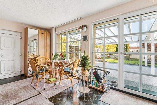 Eingangsbereich & Wintergarten