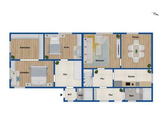 Erdgeschoss Zweifamilienhaus