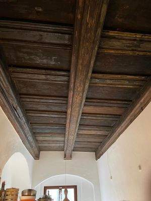 historische Balkendecke