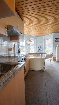 Blick auf der Küche