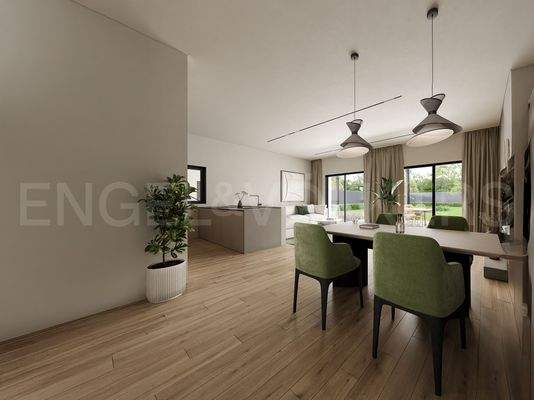 Visualisierung Küche -/Essbereich