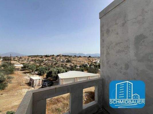 Kreta, Pitsidia: Rohbau - Unfertiges Haus in herrlicher Lage zu verkaufen