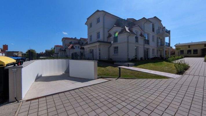 Zufahrt zur Tiefgarage