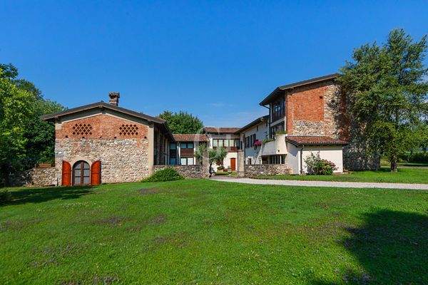 Blick auf die Wohnanlage