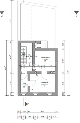 Grundriss Kellergeschoss
