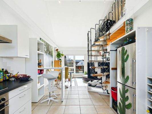 Blick aus der Küche