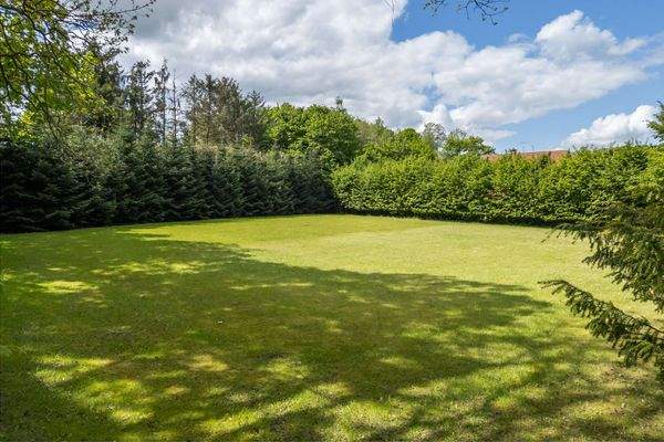 Blick über das Grundstück 