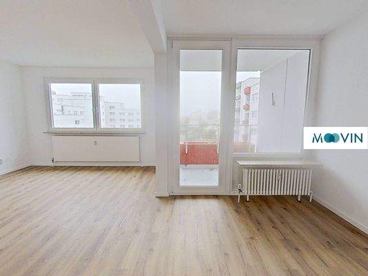 Ansicht II: Wohn- und Esszimmer