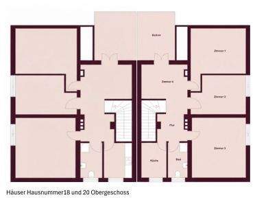 Grundrisse nebeneinander OG