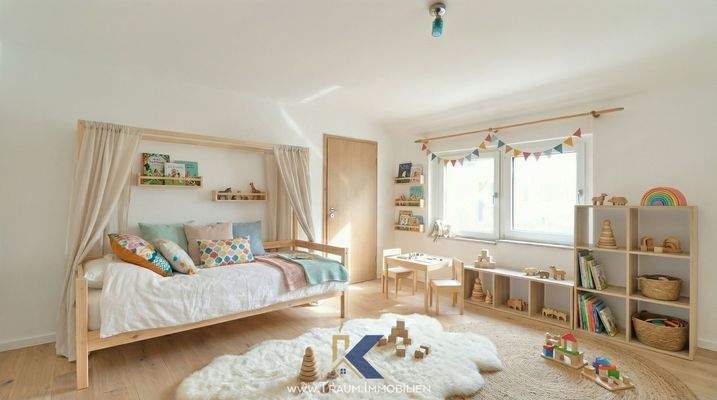 So könnte es aussehen: Kinderzimmer EG