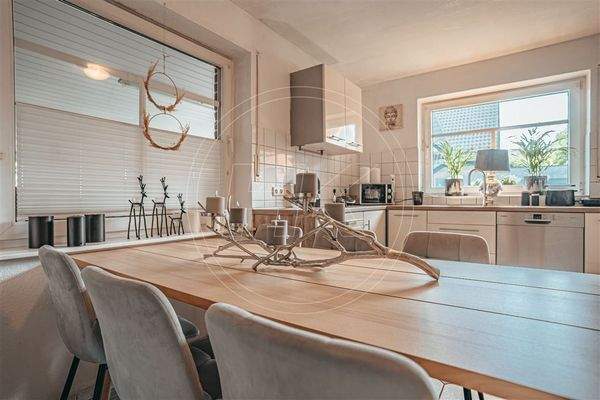 Essbereich in der Küche