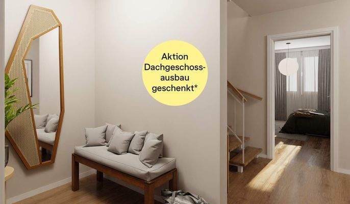 Aktion Dachgeschossausbau geschenkt*