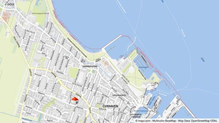 Geolyzer Kartenausschnitt