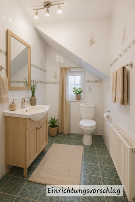 Einrichtungsvorschlag Badezimmer EG