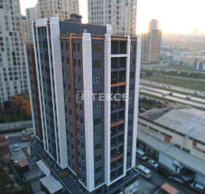 Apartments 100 Meters from the E-5 Highway in Esenyurt