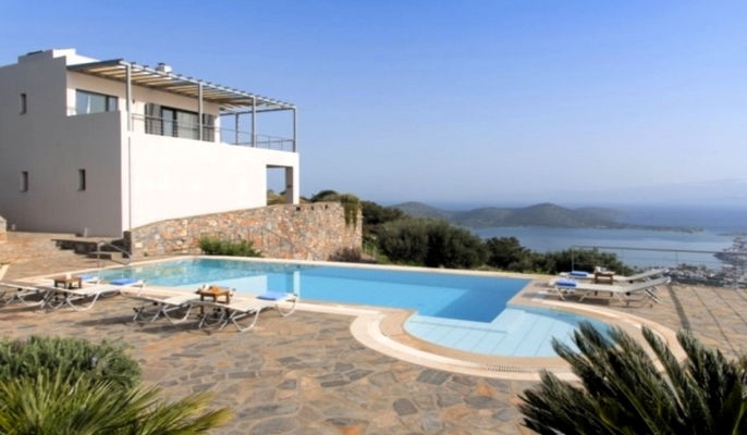 Kreta - Moderne Luxusvilla in Pines nahe Elounda 1