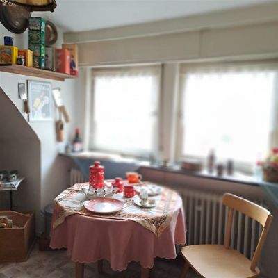 Wohn- u. Essbereich im Dachgeschoss