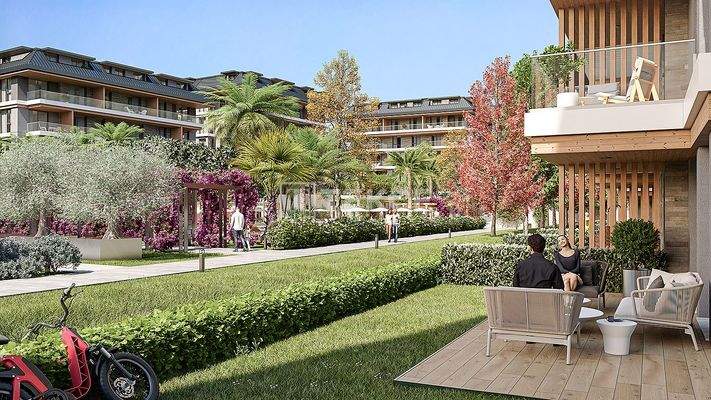 Chic Apartments in Hotel Concept 750m to the Beach in Alanya