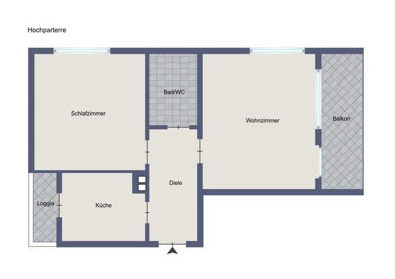 Grundriss-Illustration