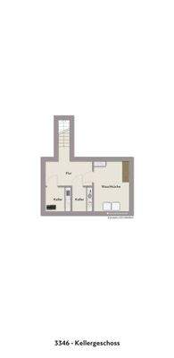 Grundriss KG visualisiert 3346