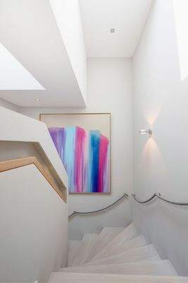 Lichterfülltes Treppenhaus