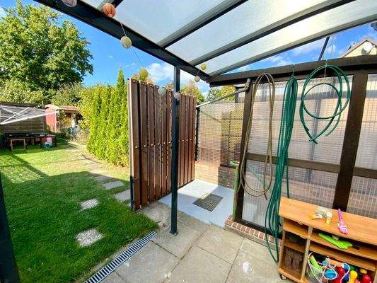 Überdachte Terrasse 