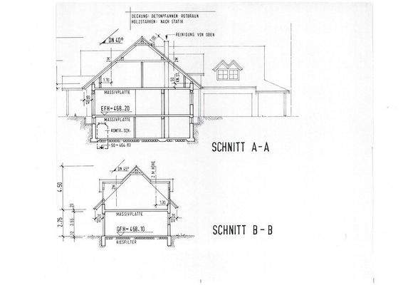 Grundriss Aussenfassade
