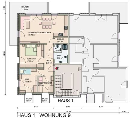 Haus 1 Wohnung 9