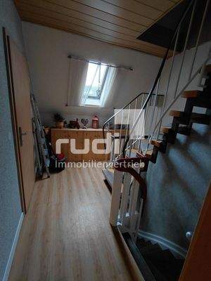 Treppe zum Dachboden