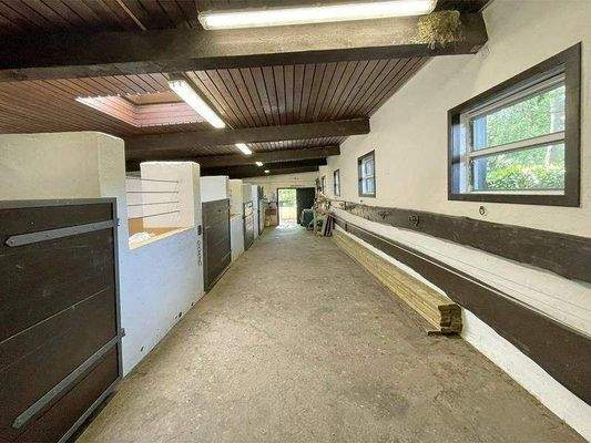 Weitere Boxen im alten Teil der Stallungen