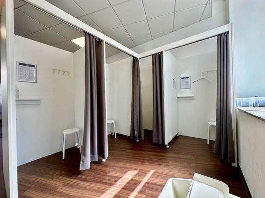 Möglicher Umkleidebereich