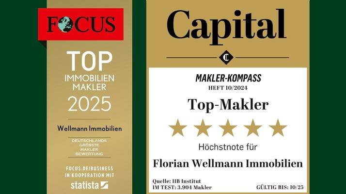 Top Makler 2025 - Auszeichnungen von Focus und Capital