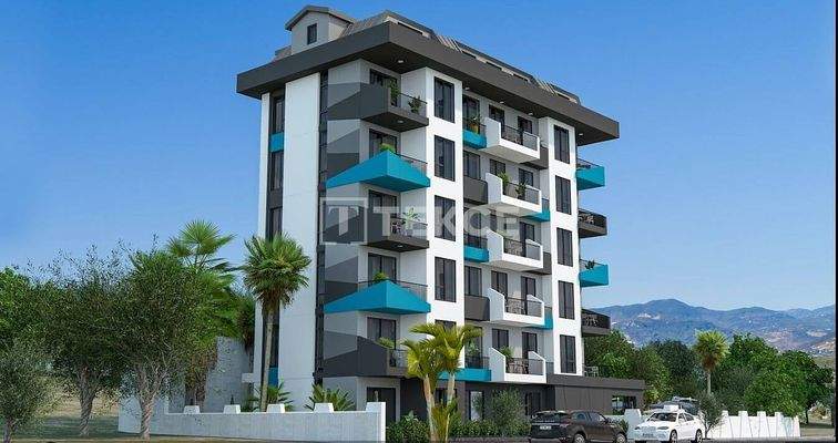 Chic Sea-View Apartments in Central Location in Avsallar Alanya
