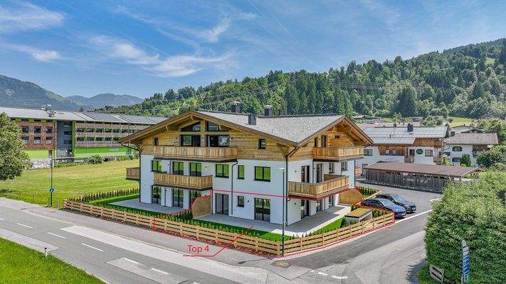 KITZIMMO-Neubauprojekt mit 10 exklusiven Wohnungen kaufen - Immobilien St. Johann.