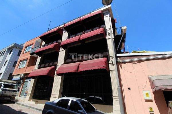 Sea View Cafe on a Busy Street in Istanbul Fatih Balat