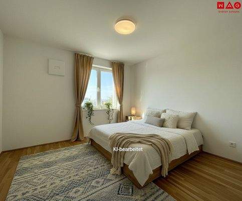 Möblierungsvorschlag Schlafzimmer KI generiert