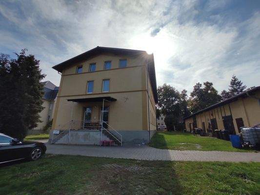 hinterer Eingang Objekt