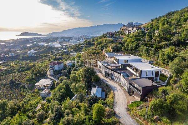 Sea View Villas with Smart Home Technology in Alanya