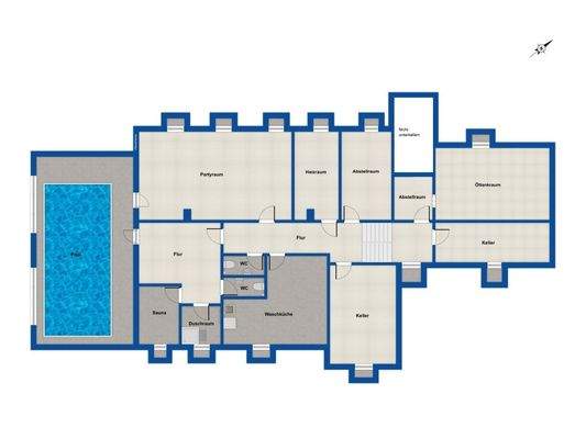 Grundriss Untergeschoss