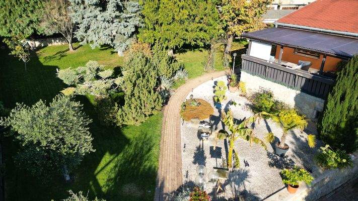 Blick Eingangsbereich - Garten