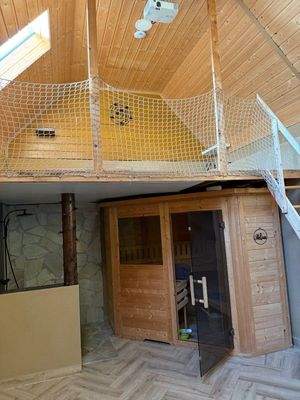 Anbau Sauna